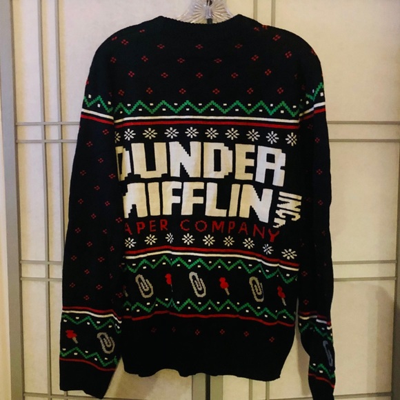 The Office, Dunder Mifflin Inc. sweater 💙 - Picture 2 of 4